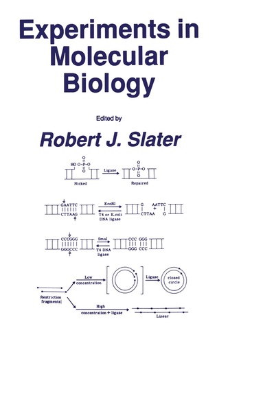 Robert J. Slater - Experiments in Molecular Biology, Häftad
