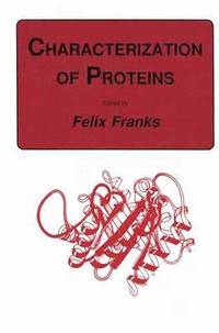 bokomslag Characterization of Proteins