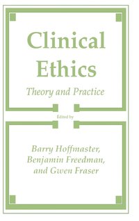 bokomslag Clinical Ethics