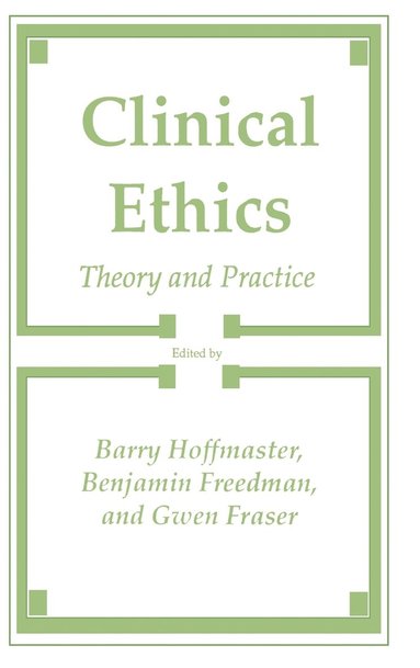 bokomslag Clinical Ethics