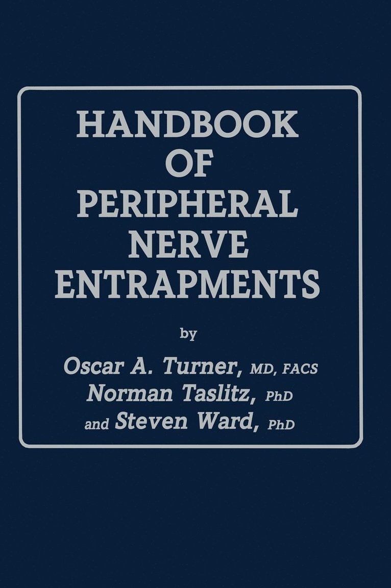 Handbook of Peripheral Nerve Entrapments 1