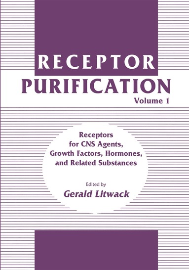 Gerald Litwack - Receptor Purification, Inbunden