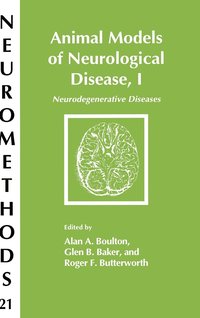 bokomslag Animal Models of Neurological Disease, I