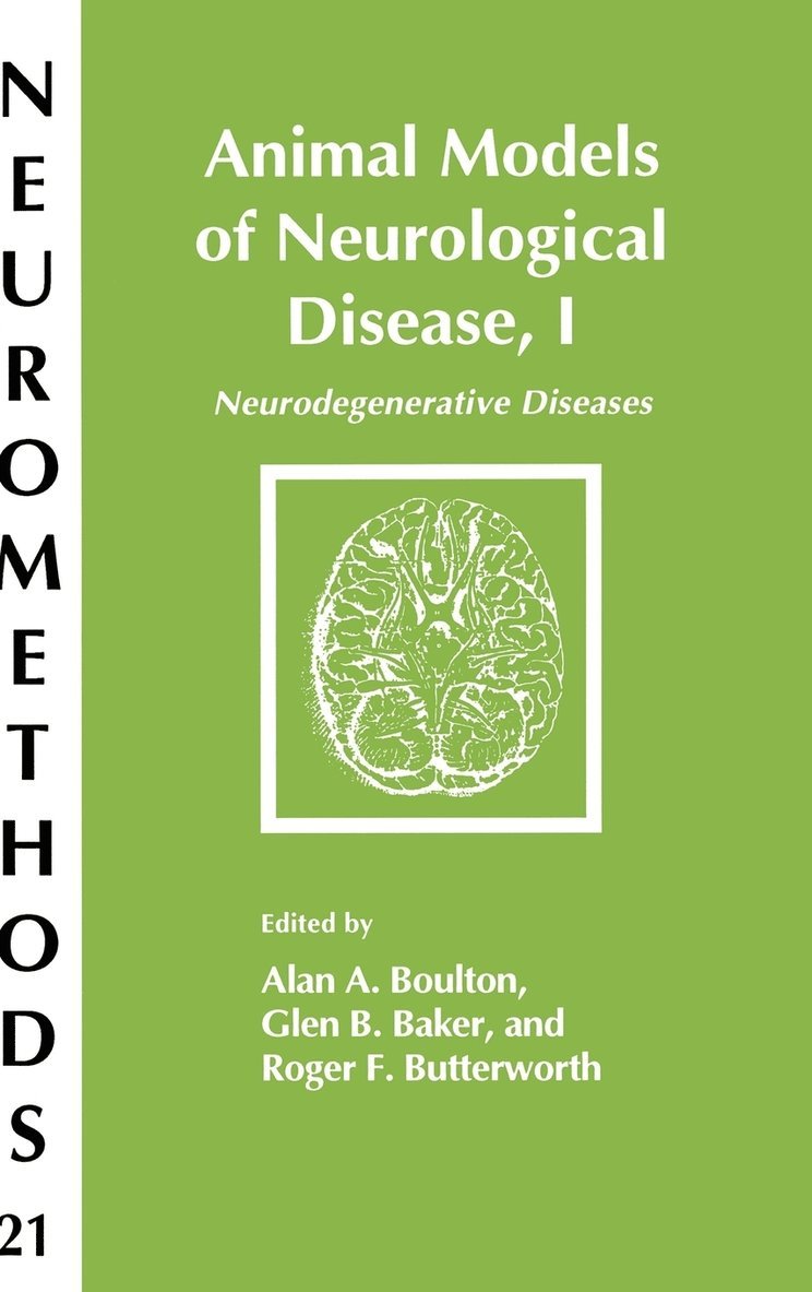 Animal Models of Neurological Disease, I 1