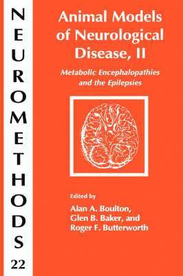 Animal Models of Neurological Disease, II 1