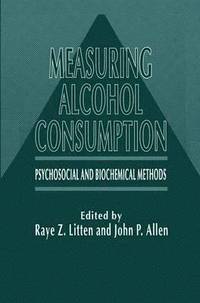 bokomslag Measuring Alcohol Consumption