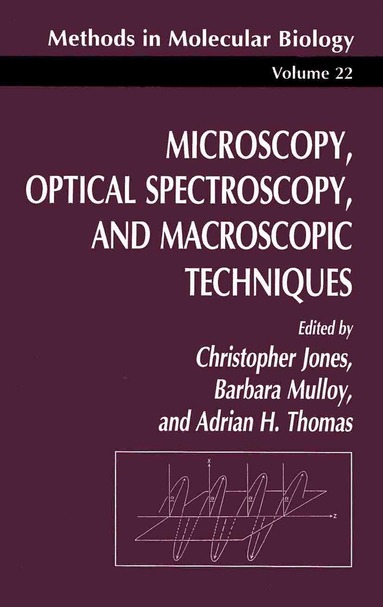 Christopher Jones, Barbara Mulloy, Adrian H. Thomas - Microscopy, Optical Spectroscopy, and Macroscopic Techniques, Inbunden