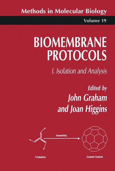 bokomslag Biomembrane Protocols