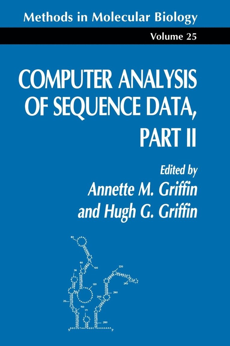 Computer Analysis of Sequence Data Part II 1