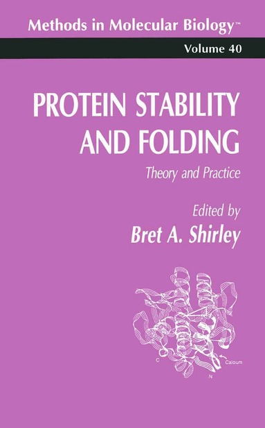 Bret A. Shirley, Bret A. Shirley - Protein Stability and Folding, Häftad
