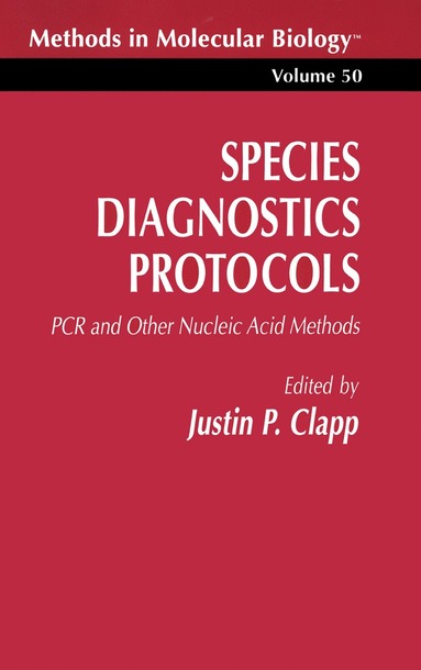 bokomslag Species Diagnostics Protocols