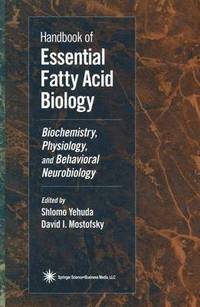bokomslag Handbook of Essential Fatty Acid Biology