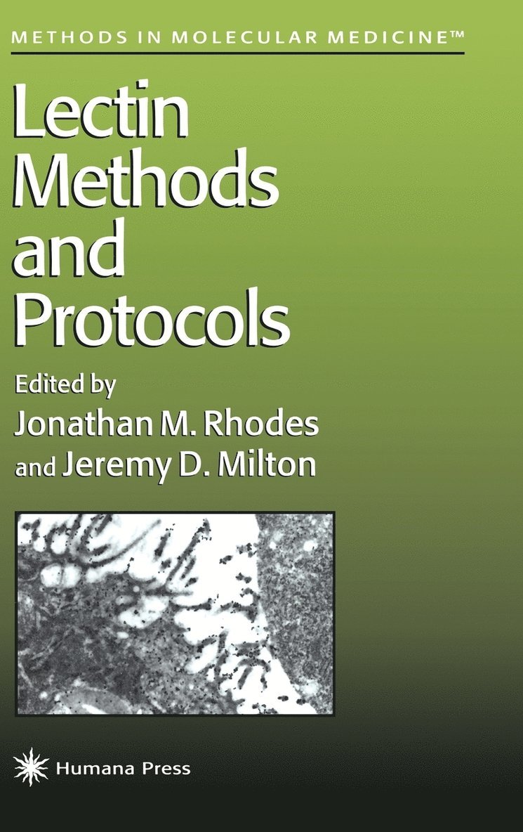 Lectin Methods and Protocols 1