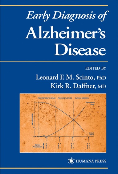 bokomslag Early Diagnosis of Alzheimers Disease