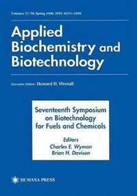 bokomslag Seventeenth Symposium on Biotechnology for Fuels and Chemicals