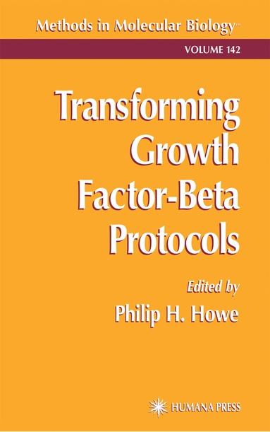 bokomslag Transforming Growth Factor-Beta Protocols