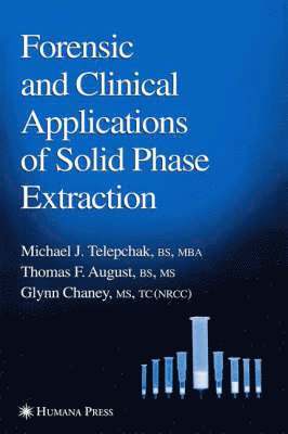 bokomslag Forensic and Clinical Applications of Solid Phase Extraction