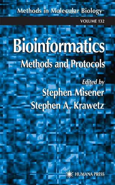 Stephen Misener, Stephen A. Krawetz - Bioinformatics Methods and Protocols, Inbunden