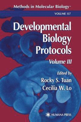 Developmental Biology Protocols 1