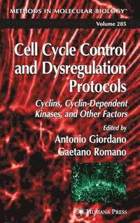 bokomslag Cell Cycle Control and Dysregulation Protocols