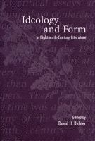 bokomslag Ideology and Form in Eighteenth-Century Literature