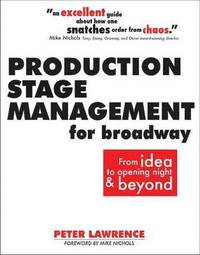 bokomslag Production Stage Management for Broadway