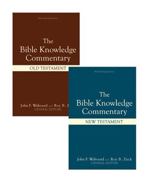 John F Walvoord - Bible Knowledge Commentary, Inbunden