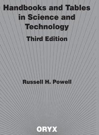 bokomslag Handbooks and Tables in Science and Technology, 3rd Edition