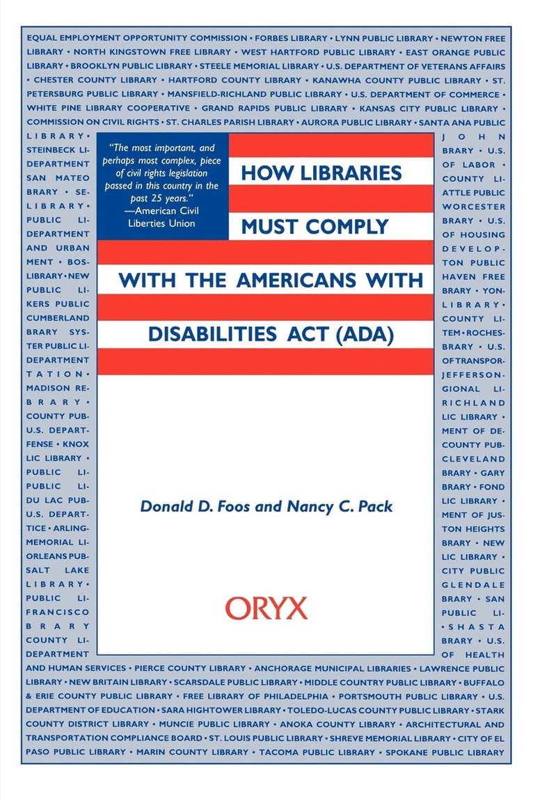 How Libraries Must Comply with the Americans with Disabilities Act (ADA) 1