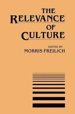 bokomslag Relevance of Culture