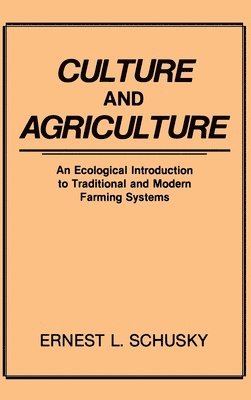 Culture and Agriculture 1