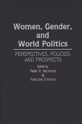 Women, Gender, and World Politics 1