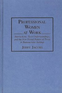 bokomslag Professional Women at Work
