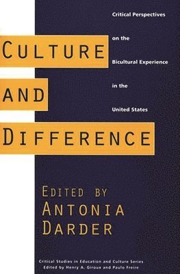 Antonia Darder, Antonia Darder - Culture and Difference, Häftad