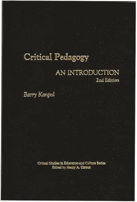 bokomslag Critical Pedagogy