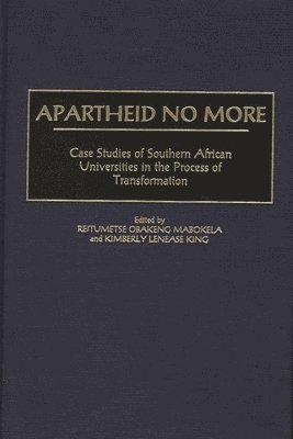 Apartheid No More 1