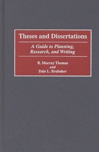 bokomslag Theses and Dissertations