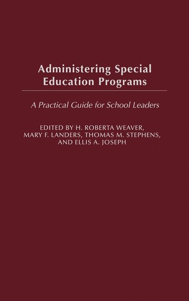 bokomslag Administering Special Education Programs