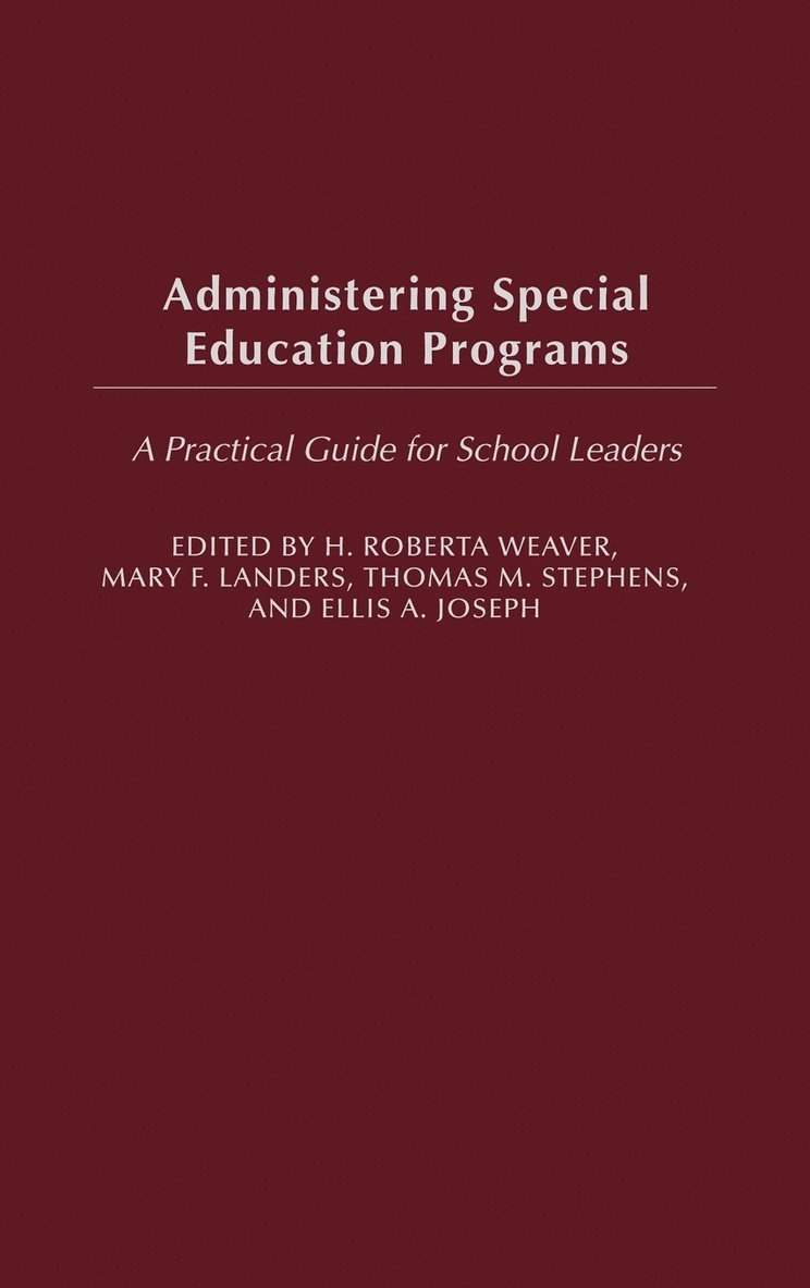 Administering Special Education Programs 1