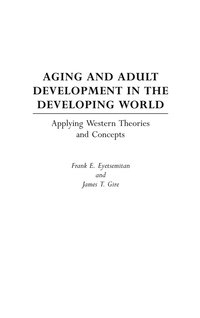 bokomslag Aging and Adult Development in the Developing World