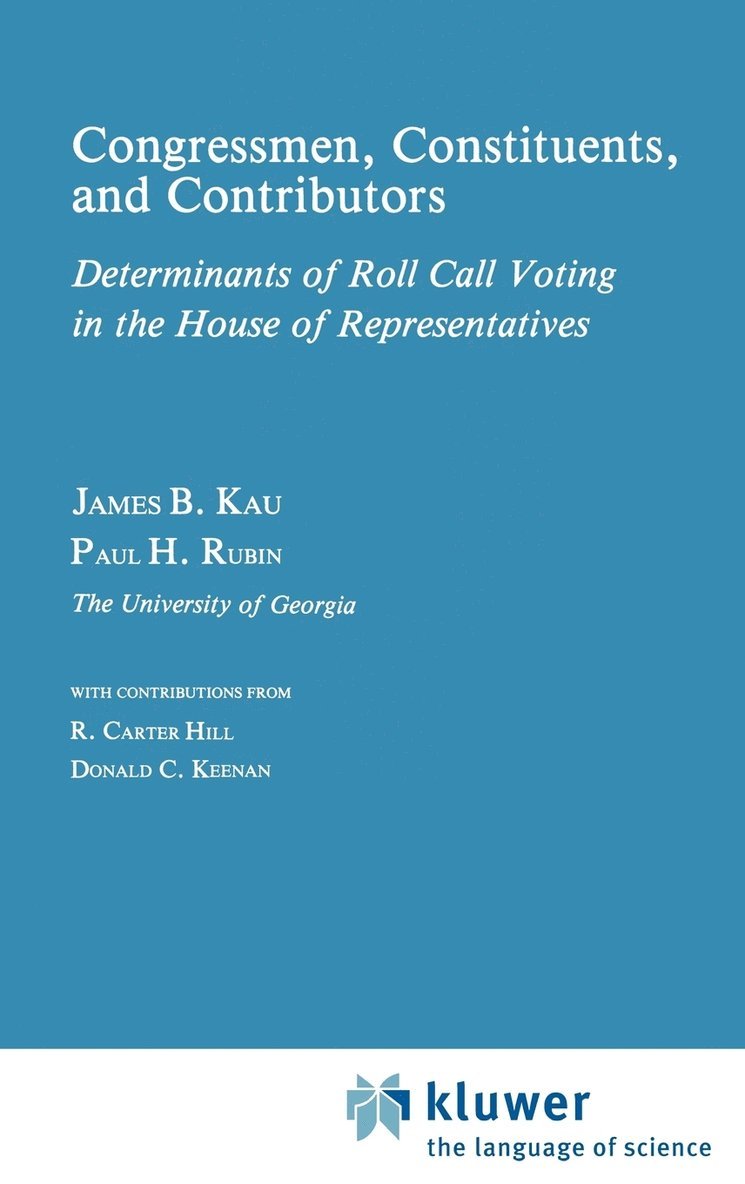 Congressman, Constituents, and Contributors