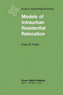 bokomslag Models of Intraurban Residential Relocation