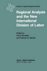 bokomslag Regional Analysis and the New International Division of Labor