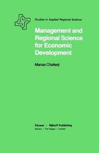 bokomslag Management and Regional Science for Economic Development