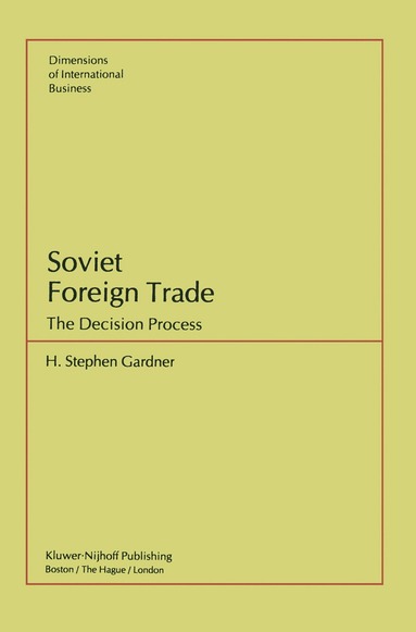 bokomslag Soviet Foreign Trade