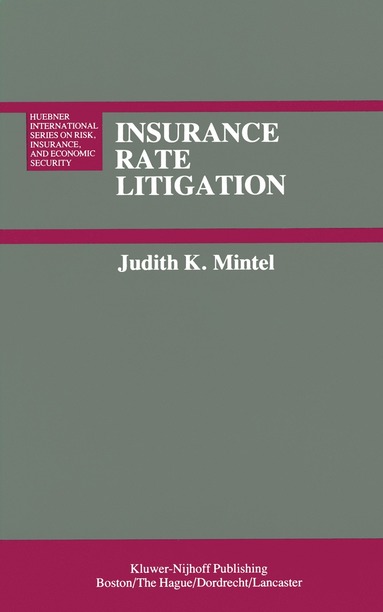 bokomslag Insurance Rate Litigation