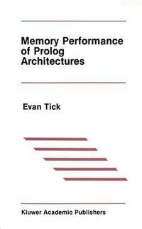 bokomslag Memory Performance of Prolog Architectures