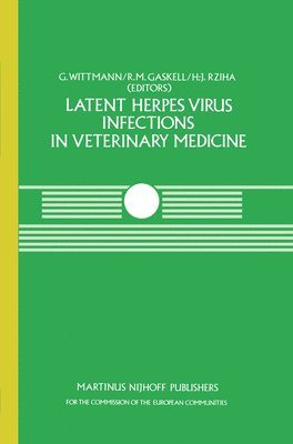 bokomslag Latent Herpes Virus Infections in Veterinary Medicine