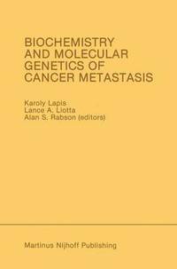 bokomslag Biochemistry and Molecular Genetics of Cancer Metastasis