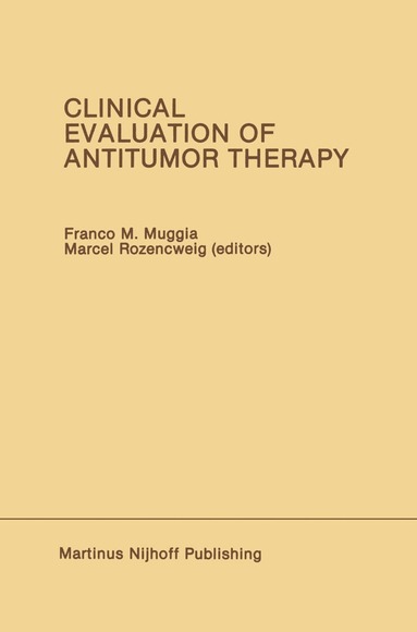 bokomslag Clinical Evaluation of Antitumor Therapy